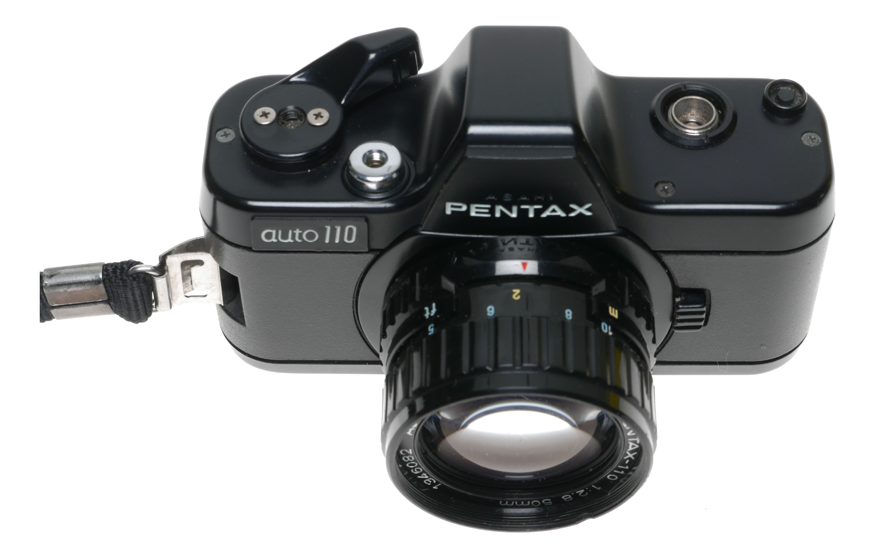 35mm Point & Shoot Pentax Auto 110 Sub miniature film camera set 3